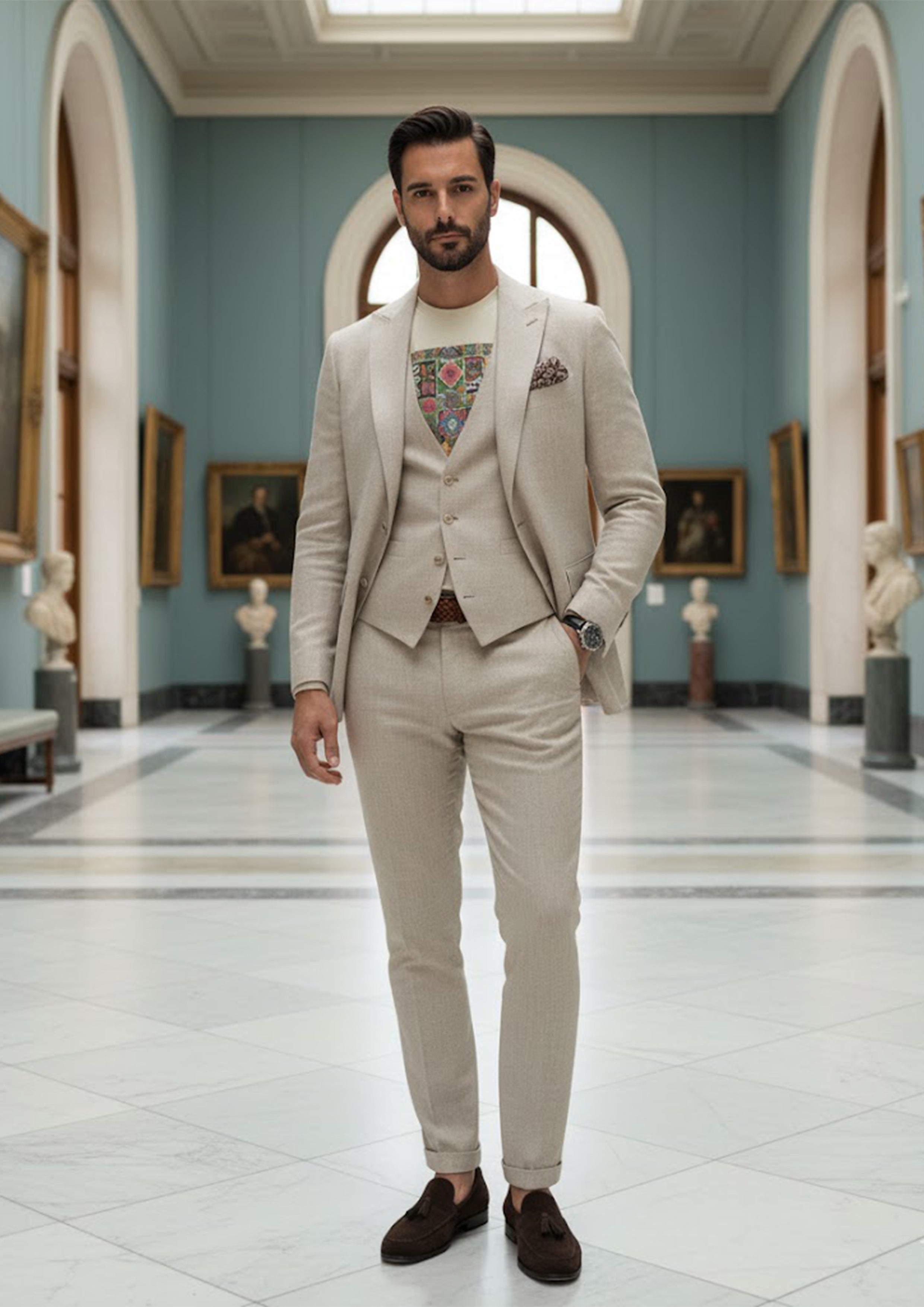 “Cementina Mosaico” - T-Shirt